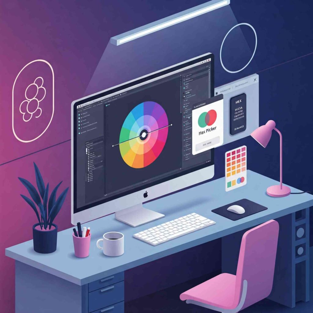 color picker for design TalhaDigi.com