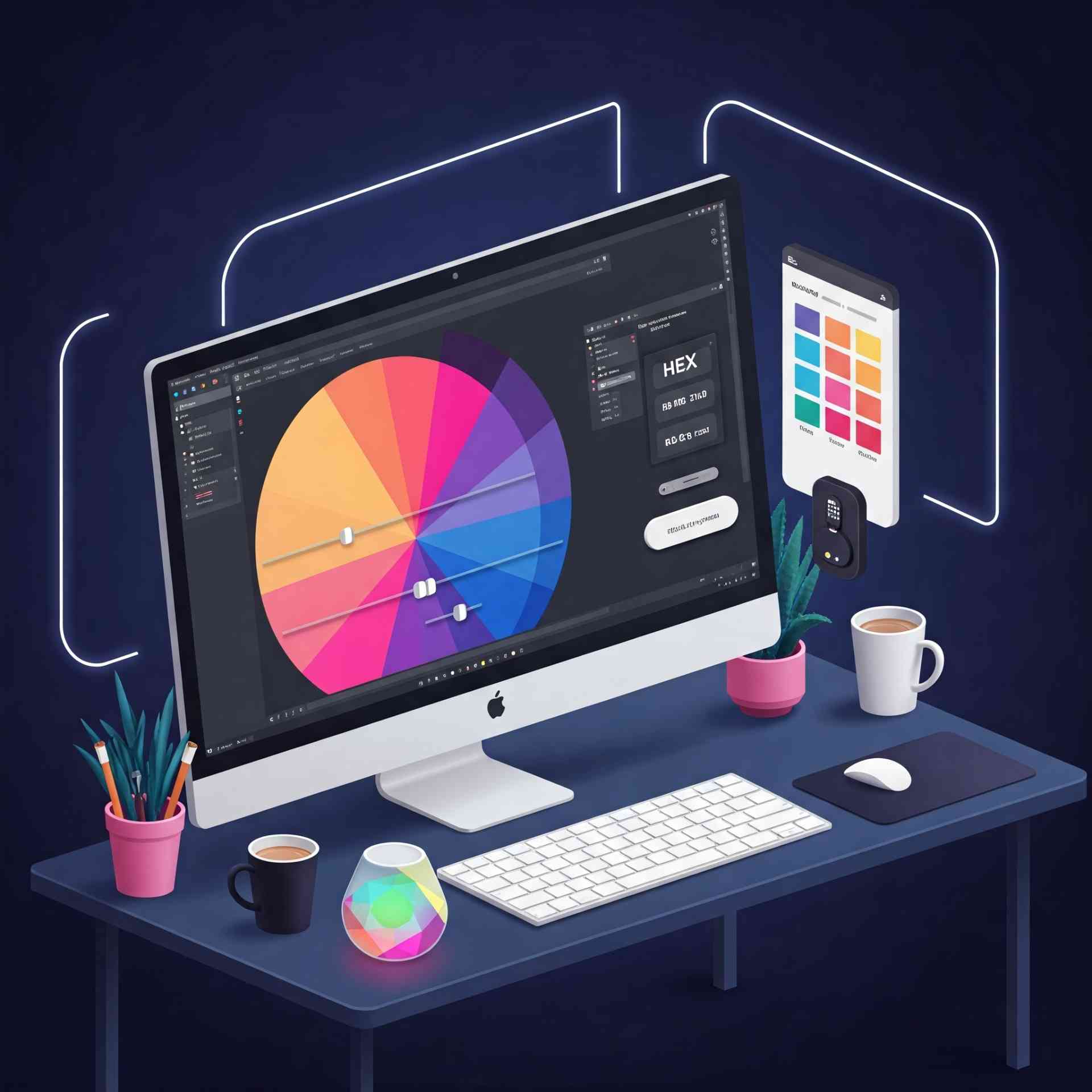 color picker for design TalhaDigi.com